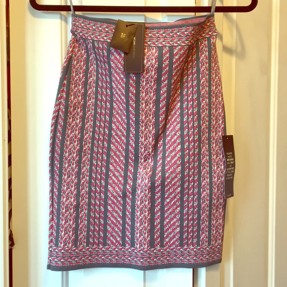BCBG ‘Pavel’ body-con printed skirt *unworn